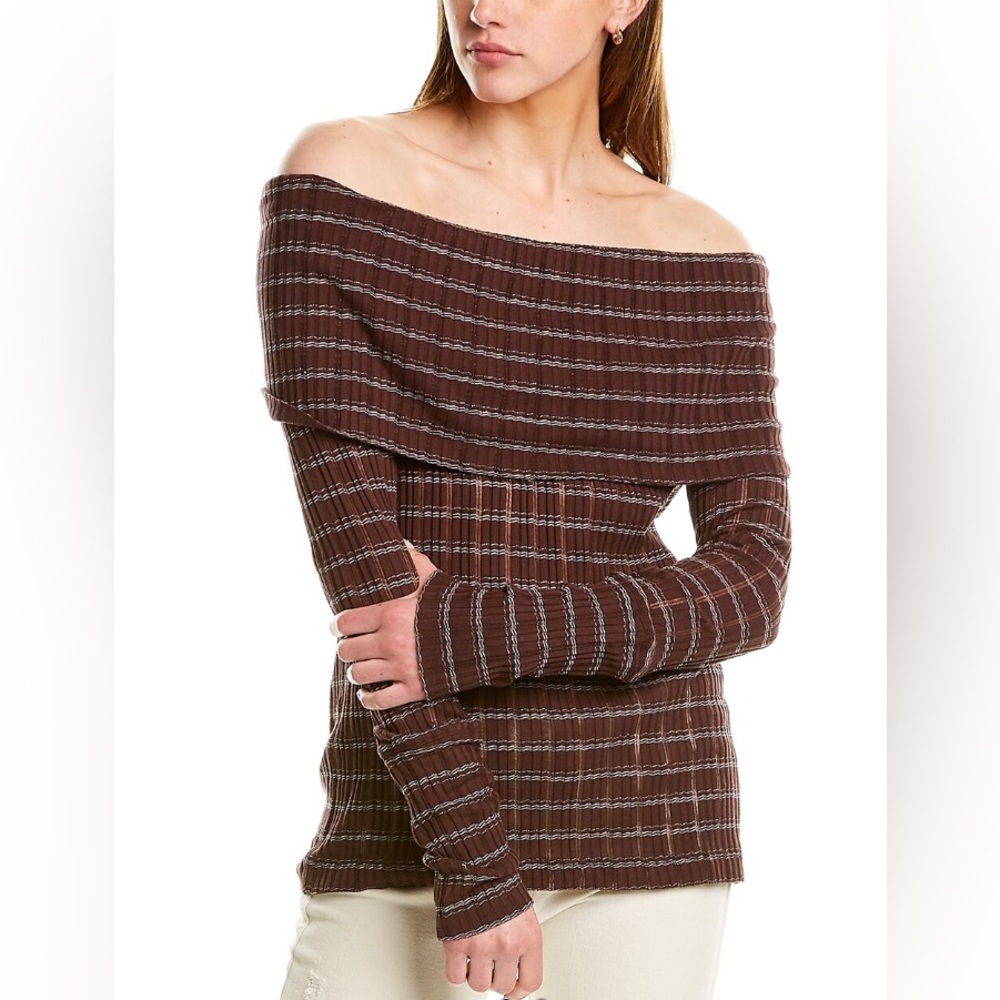 Free People Cowl Neck Top NWT